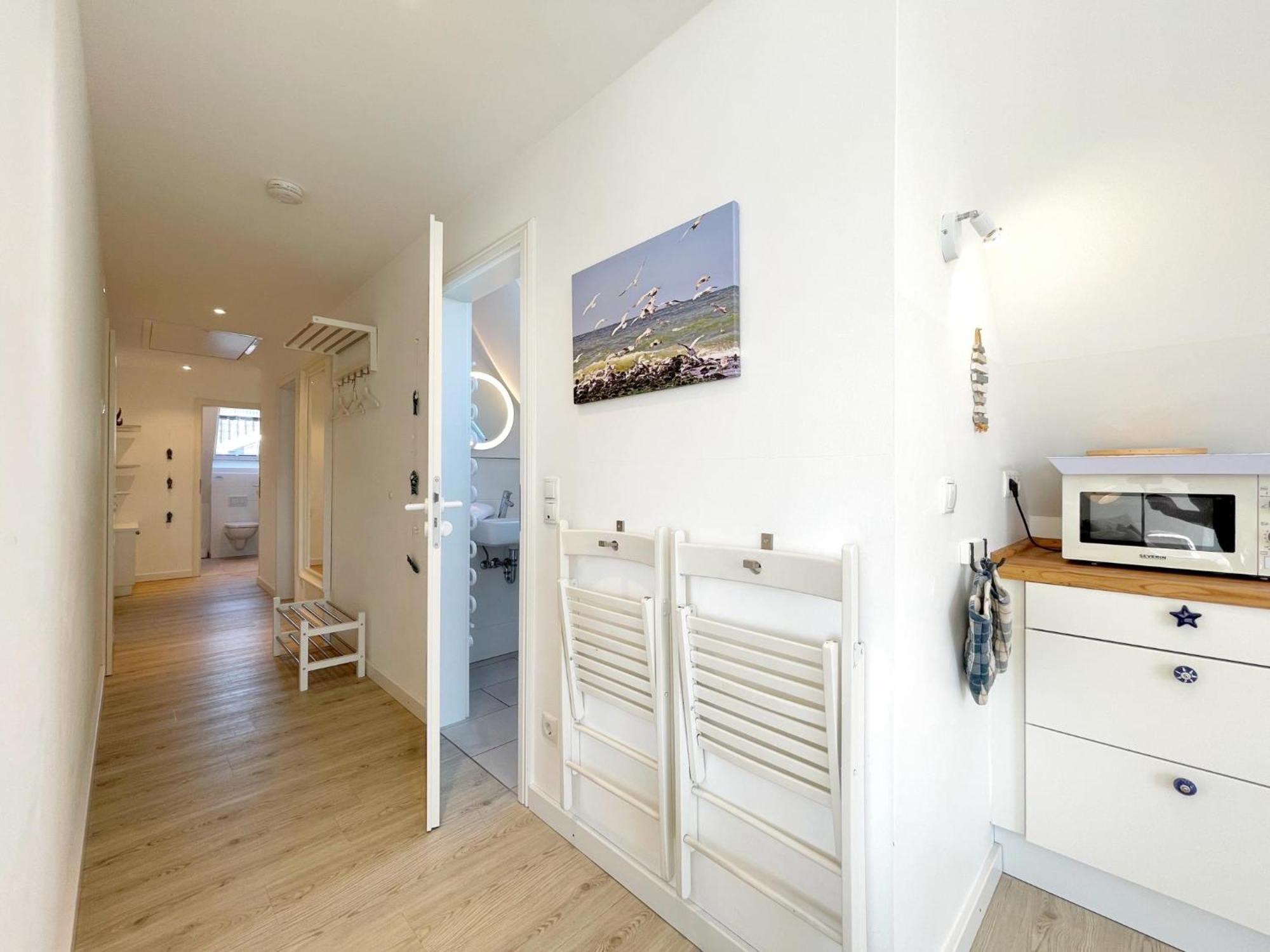 베스터란트 Haus Duenenrose App 2 Mit Balkon 아파트 외부 사진