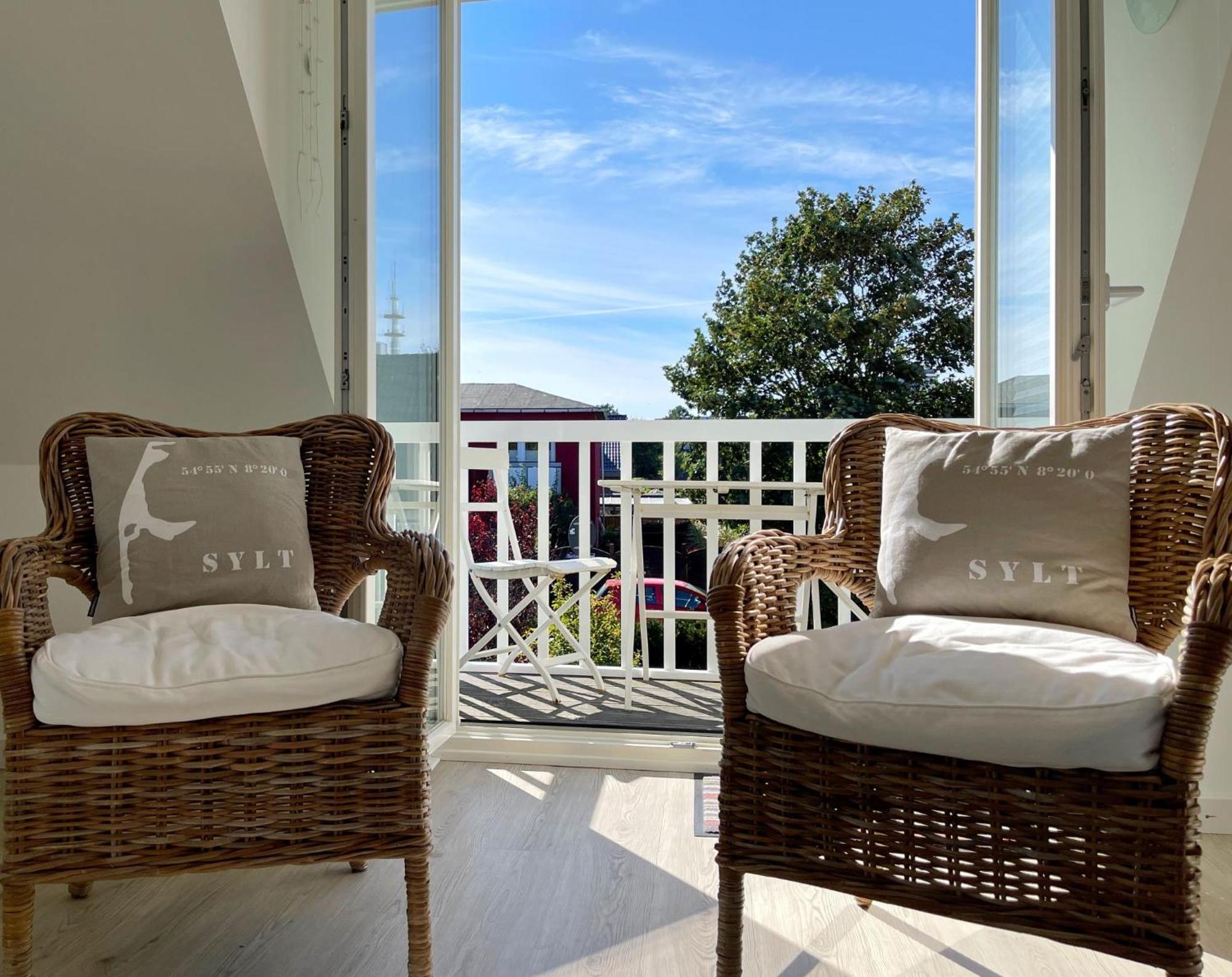 베스터란트 Haus Duenenrose App 2 Mit Balkon 아파트 외부 사진